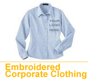 embroidered corporate clothing